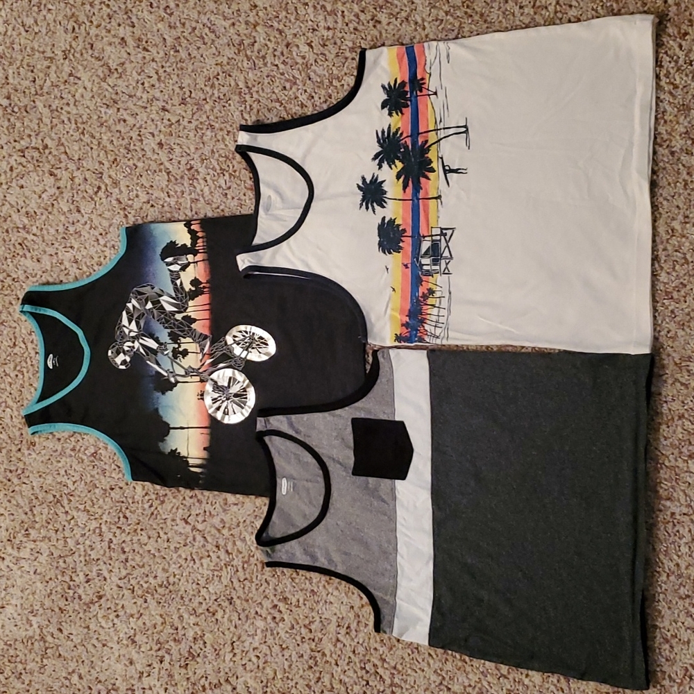 3 Old Navy Boys Tanks